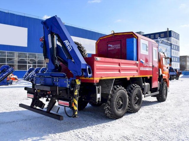 Фото №6: Передвижная мастерская КАМАЗ 43118-3027-50 с КМУ АНТ 8.5-2 (029, г-р EG-202)