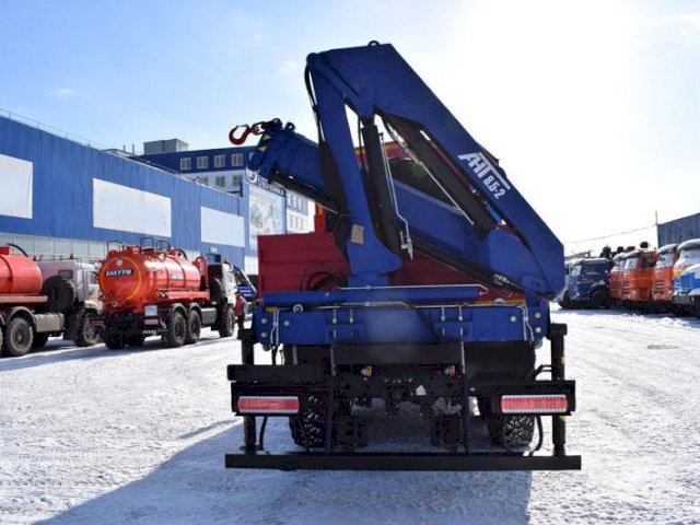 Фото №5: Передвижная мастерская КАМАЗ 43118-3027-50 с КМУ АНТ 8.5-2 (029, г-р EG-202)