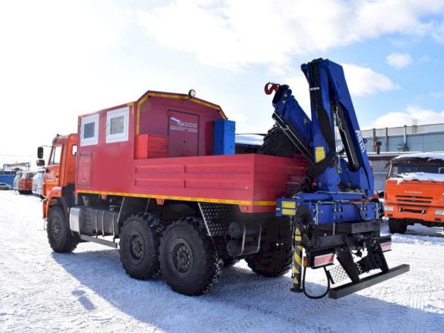 Фото №4: Передвижная мастерская КАМАЗ 43118-3027-50 с КМУ АНТ 8.5-2 (029, г-р EG-202)