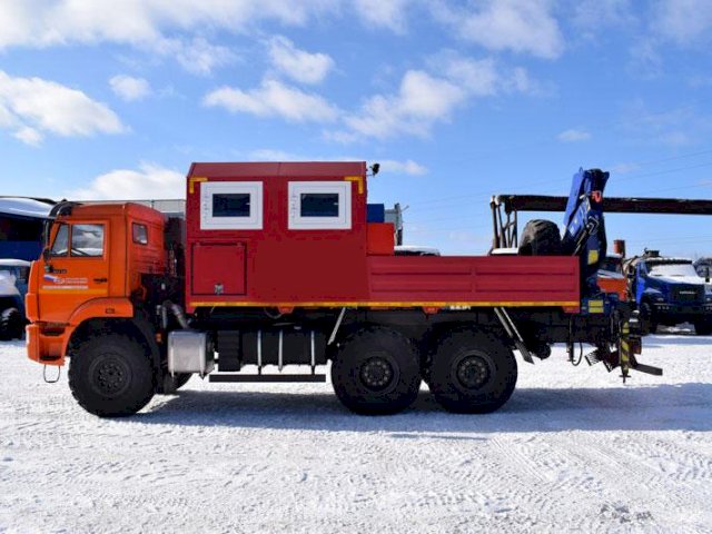 Фото №3: Передвижная мастерская КАМАЗ 43118-3027-50 с КМУ АНТ 8.5-2 (029, г-р EG-202)