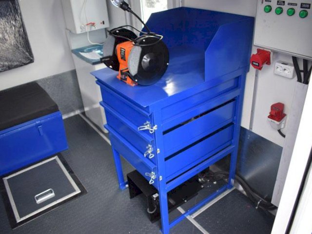 Фото №14: Передвижная мастерская КАМАЗ 43118-3027-50 с КМУ АНТ 8.5-2 (028, г-р EG-202)