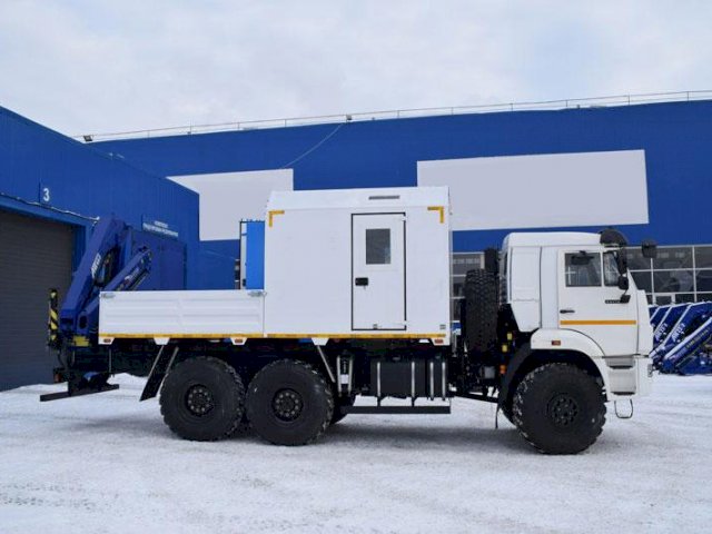 Фото №7: Передвижная мастерская КАМАЗ 43118-3027-50 с КМУ АНТ 8.5-2 (028, г-р EG-202)