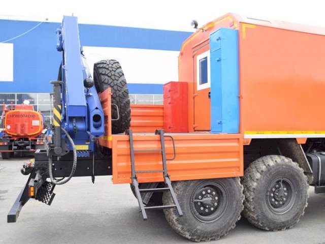 Фото №10: Передвижная мастерская КАМАЗ 43118-3027-50 с КМУ АНТ 8.5-2 (014, г-р EG-202)