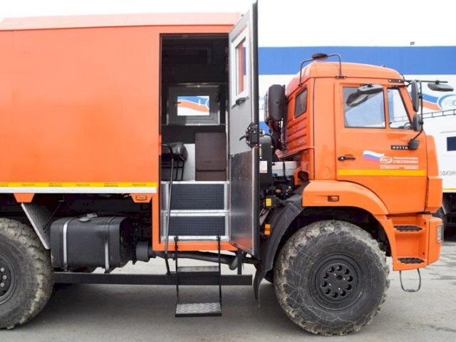 Фото №9: Передвижная мастерская КАМАЗ 43118-3027-50 с КМУ АНТ 8.5-2 (014, г-р EG-202)