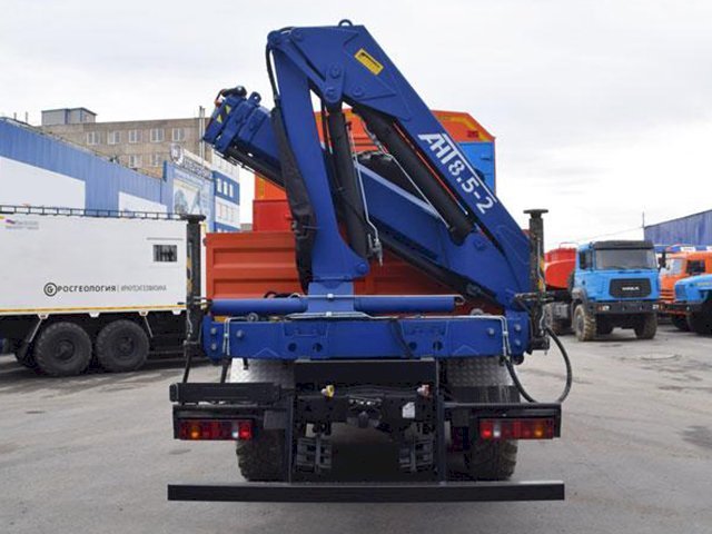 Фото №5: Передвижная мастерская КАМАЗ 43118-3027-50 с КМУ АНТ 8.5-2 (014, г-р EG-202)