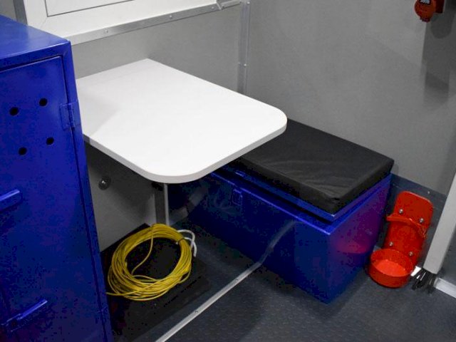 Фото №12: Передвижная мастерская КАМАЗ 43118-3027-50 с КМУ АНТ 8.5-2 (043, г-р EG-202, сертифицированная люлька)