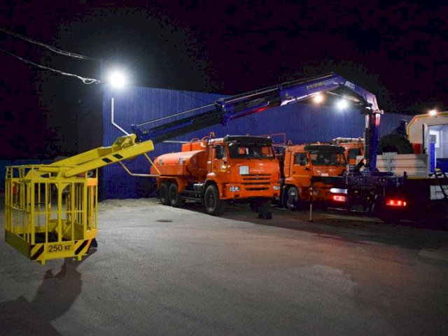 Фото №6: Передвижная мастерская КАМАЗ 43118-3027-50 с КМУ АНТ 8.5-2 (043, г-р EG-202, сертифицированная люлька)