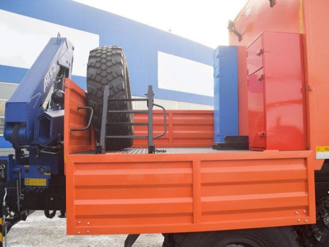 Фото №10: Передвижная мастерская КАМАЗ 43118-3027-50 с КМУ АНТ 5-2 (г-р EG-202)