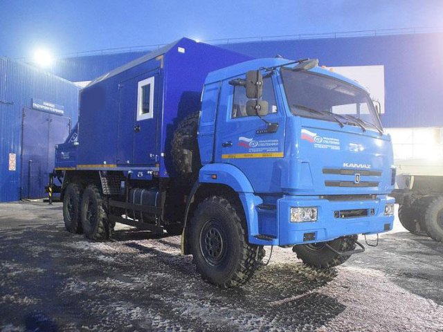 Фото №10: Передвижная мастерская КАМАЗ 43118-3027-50 с КМУ АНТ 4.4-1 (011, г-р ГБС-38)