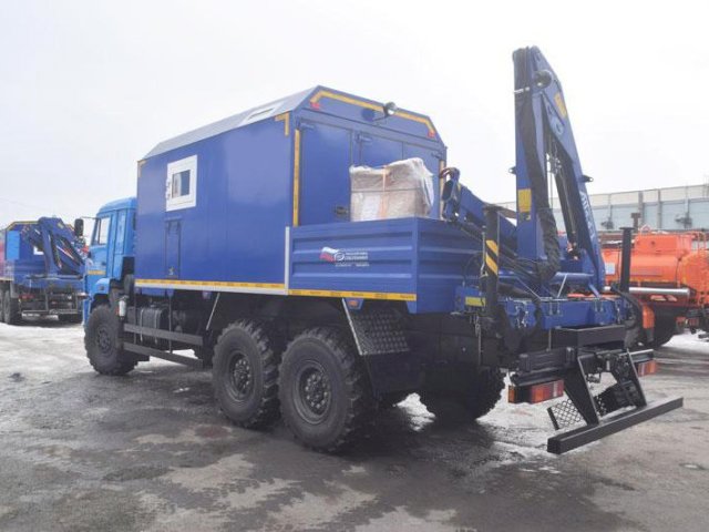 Фото №8: Передвижная мастерская КАМАЗ 43118-3027-50 с КМУ АНТ 4.4-1 (011, г-р ГБС-38)