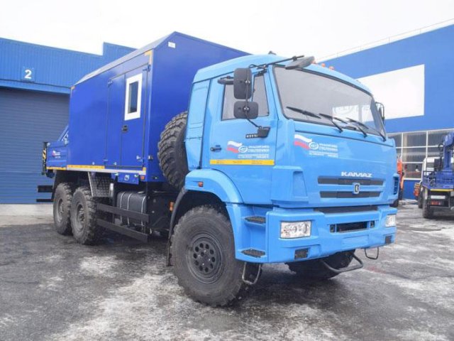 Фото №7: Передвижная мастерская КАМАЗ 43118-3027-50 с КМУ АНТ 4.4-1 (011, г-р ГБС-38)