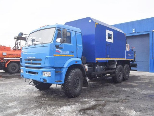 Фото №4: Передвижная мастерская КАМАЗ 43118-3027-50 с КМУ АНТ 4.4-1 (011, г-р ГБС-38)