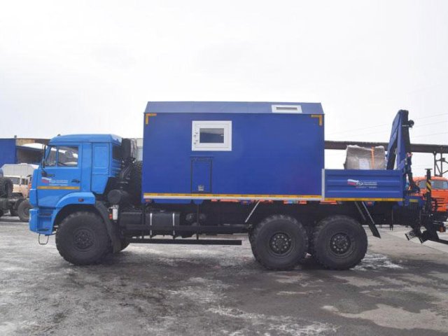 Фото №3: Передвижная мастерская КАМАЗ 43118-3027-50 с КМУ АНТ 4.4-1 (011, г-р ГБС-38)