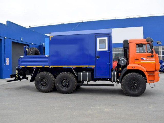 Фото №7: Передвижная мастерская КАМАЗ 43118-3027-50 с КМУ АНТ 1.8-2 (026, г-р EG-202)