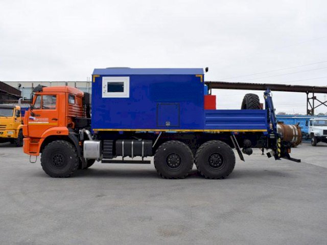 Фото №3: Передвижная мастерская КАМАЗ 43118-3027-50 с КМУ АНТ 1.8-2 (026, г-р EG-202)