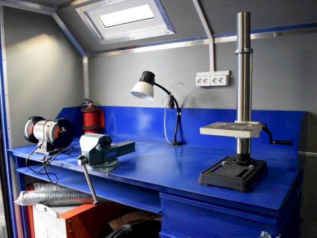 Фото №20: Передвижная мастерская КАМАЗ 43118-3017-50 с КМУ АНТ 7.5-2 (050, г-р EG-202)