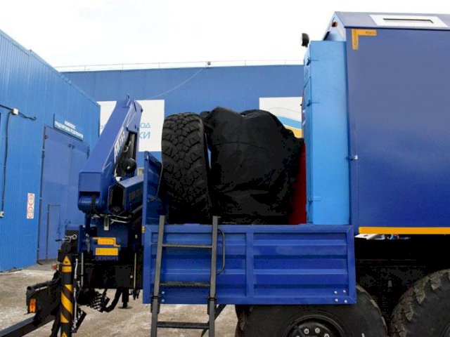 Фото №9: Передвижная мастерская КАМАЗ 43118-3017-50 с КМУ АНТ 7.5-2 (050, г-р EG-202)