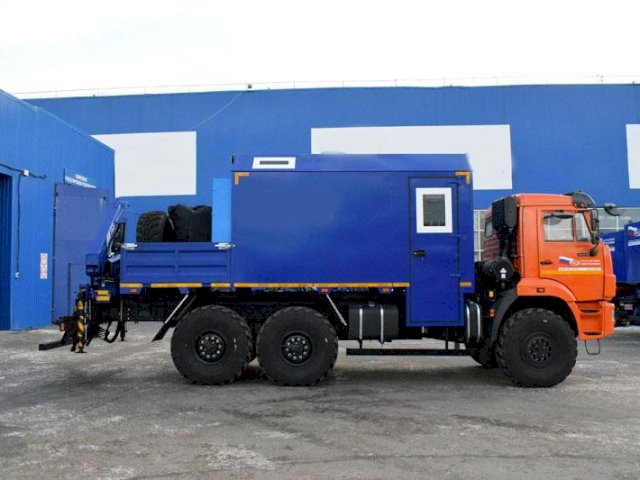 Фото №7: Передвижная мастерская КАМАЗ 43118-3017-50 с КМУ АНТ 7.5-2 (050, г-р EG-202)
