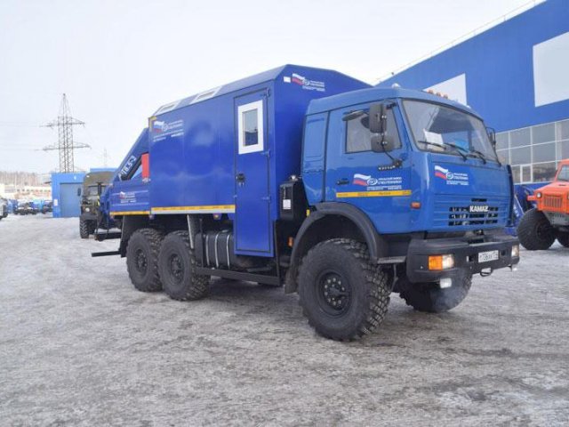 Фото №11: Передвижная мастерская КАМАЗ 43118-013-10 с КМУ АНТ 8.5-2 (009, г-р EG-202)
