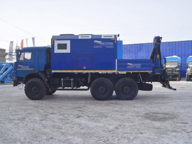 Фото №8: Передвижная мастерская КАМАЗ 43118-013-10 с КМУ АНТ 8.5-2 (009, г-р EG-202)
