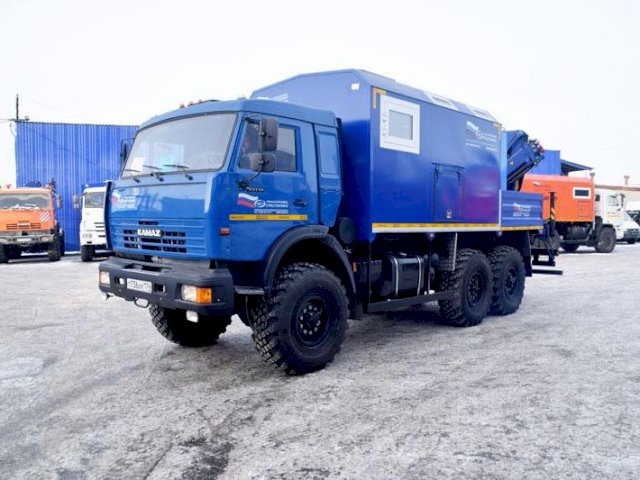 Фото №7: Передвижная мастерская КАМАЗ 43118-013-10 с КМУ АНТ 8.5-2 (009, г-р EG-202)