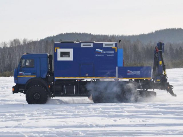 Фото №6: Передвижная мастерская КАМАЗ 43118-013-10 с КМУ АНТ 8.5-2 (009, г-р EG-202)
