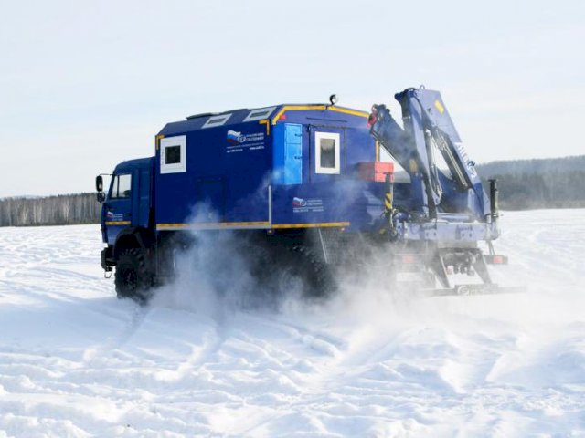 Фото №5: Передвижная мастерская КАМАЗ 43118-013-10 с КМУ АНТ 8.5-2 (009, г-р EG-202)