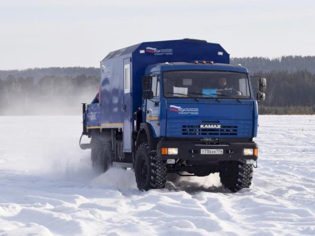 Фото №4: Передвижная мастерская КАМАЗ 43118-013-10 с КМУ АНТ 8.5-2 (009, г-р EG-202)