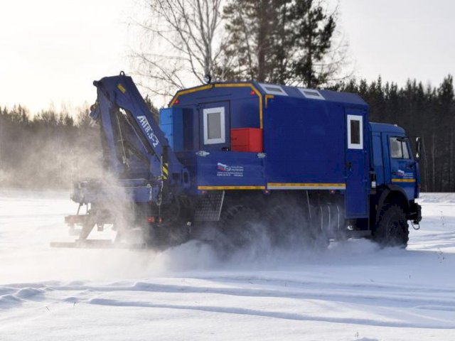 Фото №3: Передвижная мастерская КАМАЗ 43118-013-10 с КМУ АНТ 8.5-2 (009, г-р EG-202)
