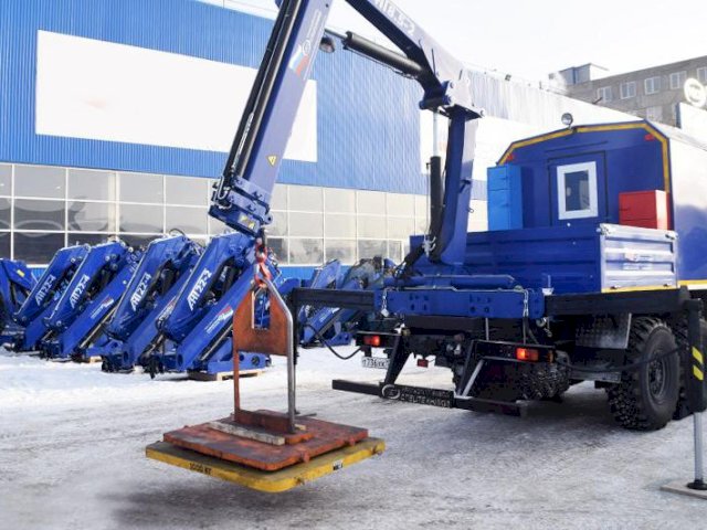 Фото №2: Передвижная мастерская КАМАЗ 43118-013-10 с КМУ АНТ 8.5-2 (009, г-р EG-202)