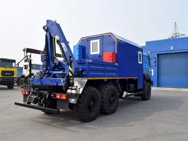 Фото №5: Передвижная мастерская Урал 4320-4972-82Е5 с КМУ АНТ 4.4-1 (034, г-р EG-202)