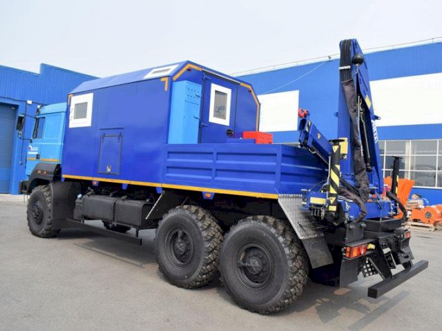 Фото №3: Передвижная мастерская Урал 4320-4972-82Е5 с КМУ АНТ 4.4-1 (034, г-р EG-202)