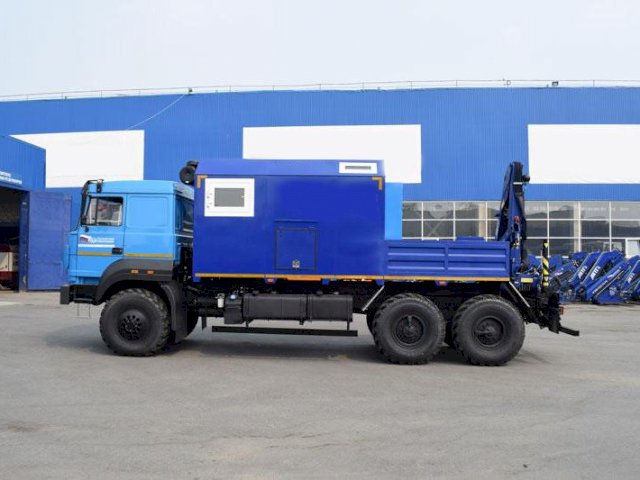 Фото №2: Передвижная мастерская Урал 4320-4972-82Е5 с КМУ АНТ 4.4-1 (034, г-р EG-202)