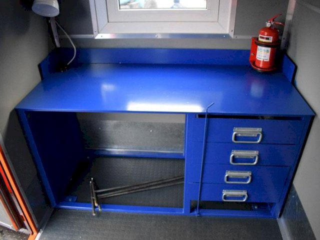 Фото №17: Передвижная мастерская Урал 4320-1912-60Е5 с КМУ АНТ 8.5-2 (023, генератор EG-202)