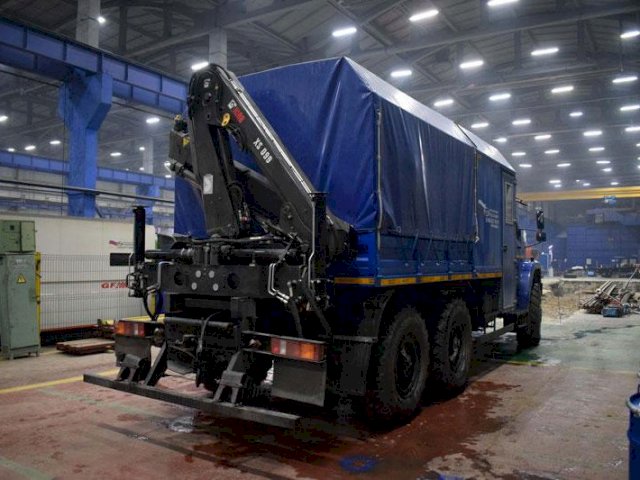 Фото №8: Передвижная мастерская Урал-NEXT 4320-6951-74Е5 с КМУ HIAB XS 099