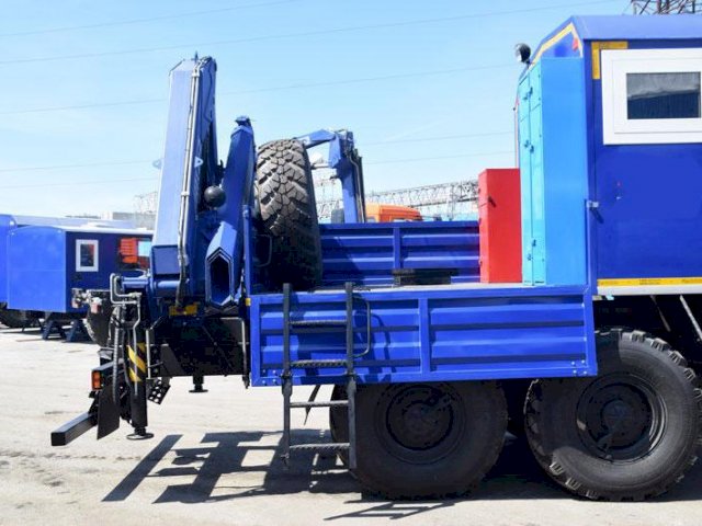 Фото №16: Передвижная мастерская Урал-NEXT 4320-6952-72Е5Г38 с КМУ АНТ 12-2 (015, генератор EG-202)