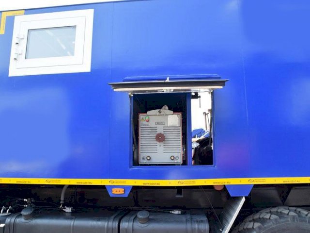 Фото №12: Передвижная мастерская Урал-NEXT 4320-6952-72Е5Г38 с КМУ АНТ 4.4-1 (020, генератор EG-202)