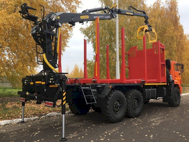 Фото №7: Лесовоз КАМАЗ 43118-3027-50 с КМУ VM10L74