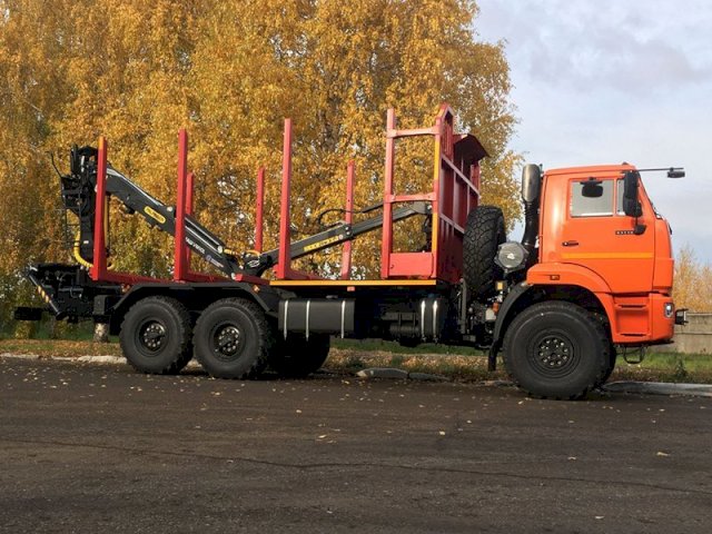 Фото №3: Лесовоз КАМАЗ 43118-3027-50 с КМУ VM10L74