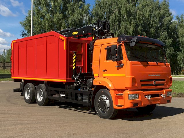 Фото №18: Металловоз КАМАЗ 65115-773962-50 с КМУ VM10L74M