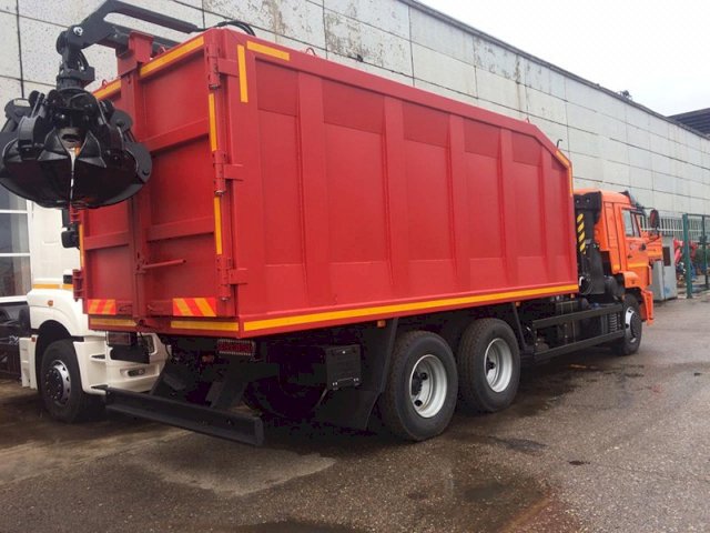 Фото №14: Металловоз КАМАЗ 65115-773962-50 с КМУ VM10L74M