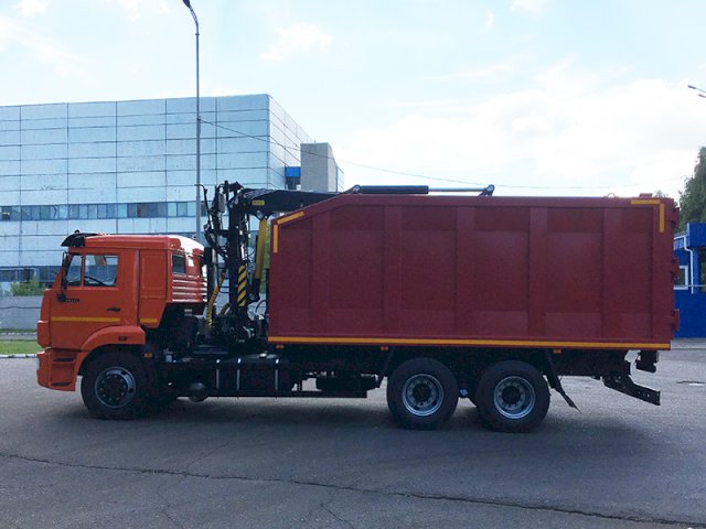 Фото №9: Металловоз КАМАЗ 65115-773962-50 с КМУ VM10L74M