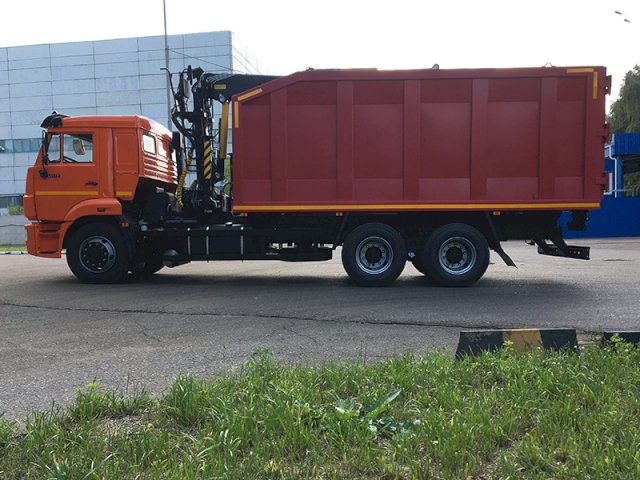 Фото №8: Металловоз КАМАЗ 65115-773962-50 с КМУ VM10L74M