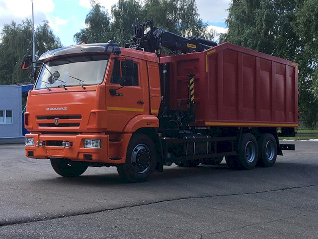 Фото №7: Металловоз КАМАЗ 65115-773962-50 с КМУ VM10L74M