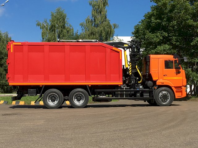 Фото №6: Металловоз КАМАЗ 65115-773962-50 с КМУ VM10L74M