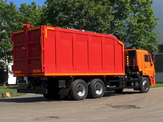 Фото №5: Металловоз КАМАЗ 65115-773962-50 с КМУ VM10L74M