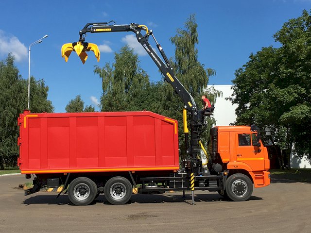 Фото №3: Металловоз КАМАЗ 65115-773962-50 с КМУ VM10L74M
