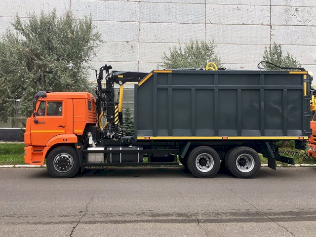 Фото №8: Металловоз КАМАЗ 65115-3094-50 с КМУ VM10L74М