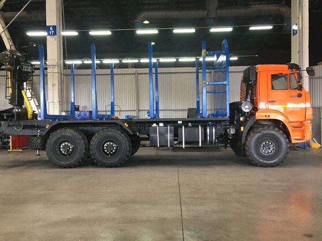 Фото №12: Сортиментовоз КАМАЗ 43118-3011-50 с КМУ VM10L86