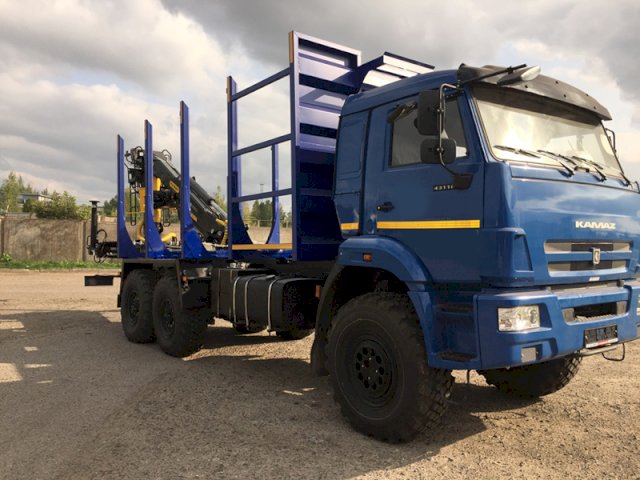 Фото №11: Сортиментовоз КАМАЗ 43118-3011-50 с КМУ VM10L86